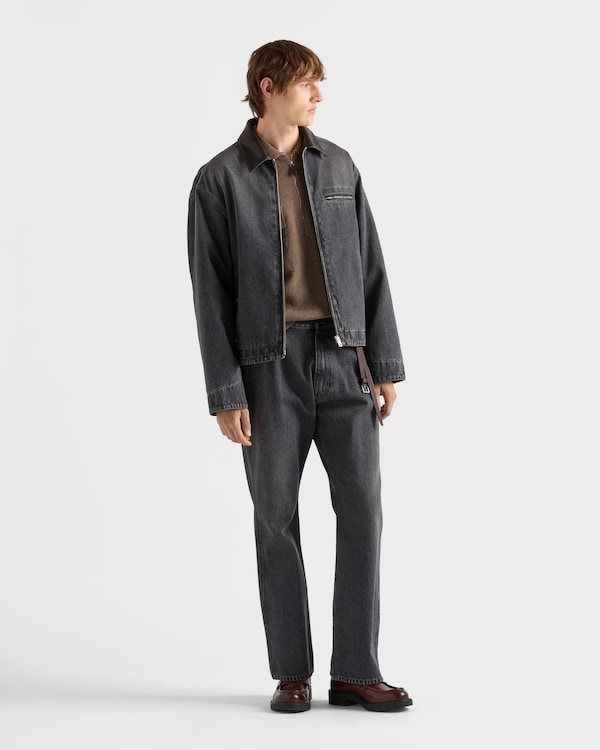 Five-pocket denim jeans - Black Five-pocket denim jeans - Black