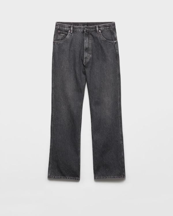 Five-pocket denim jeans - Black Five-pocket denim jeans - Black
