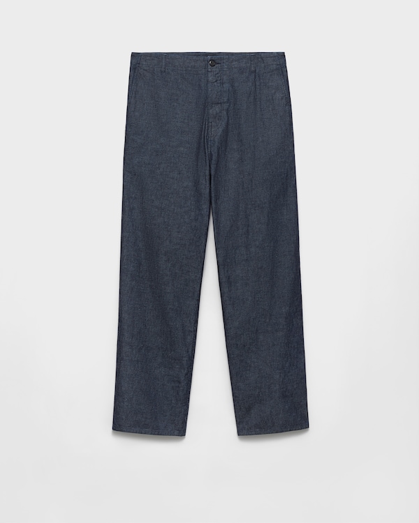 Chambray pants - Navy Chambray pants - Navy
