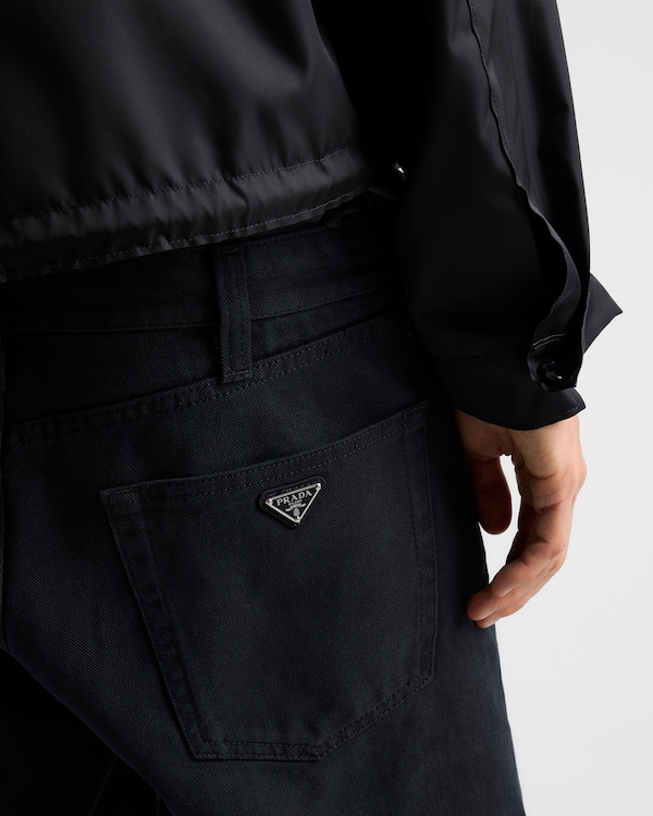 Black denim five-pocket jeans - Black Black denim five-pocket jeans - Black
