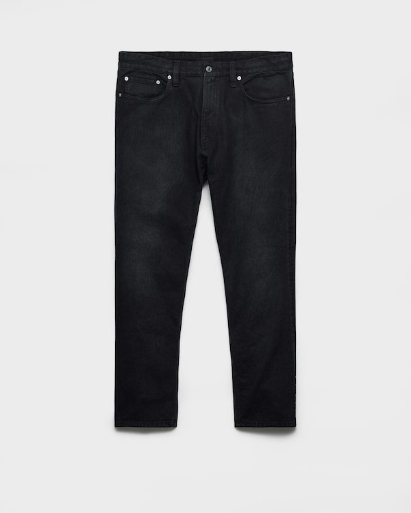 Black denim five-pocket jeans - Black Black denim five-pocket jeans - Black