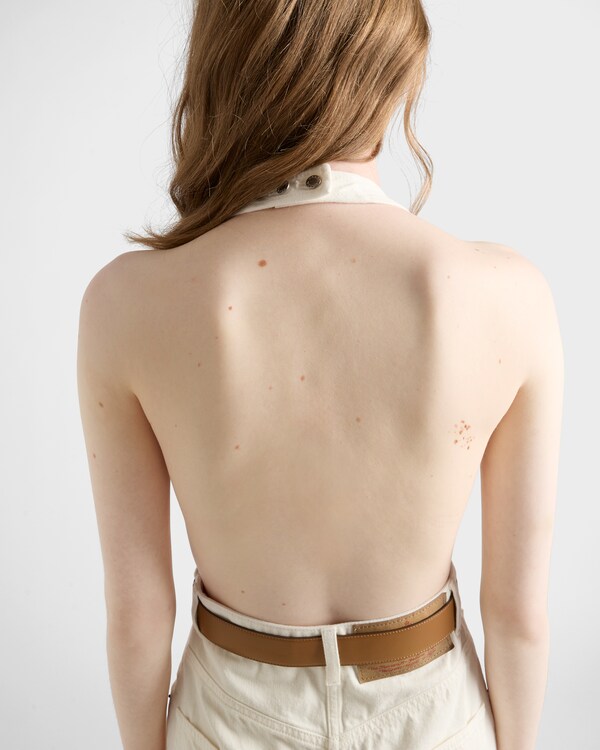 Denim mini-dress Denim mini-dress