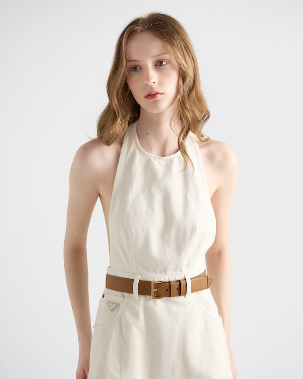 Denim mini-dress Denim mini-dress