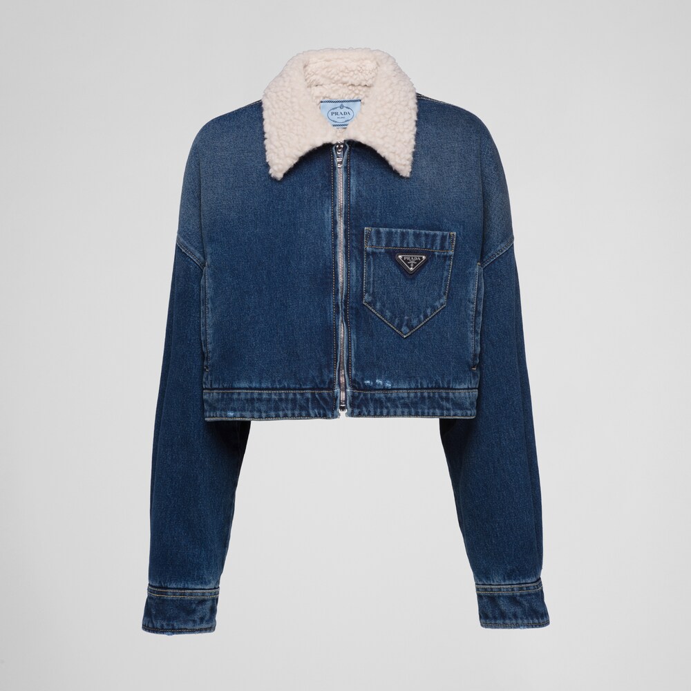 Jeans Crop Jacket | vlr.eng.br