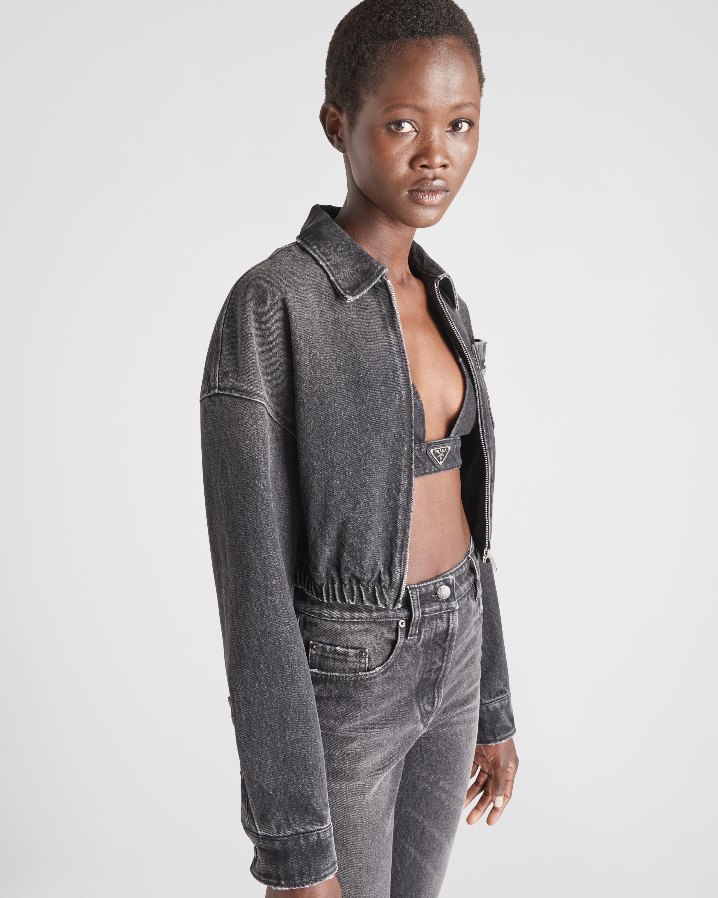 Prada discount denim jacket