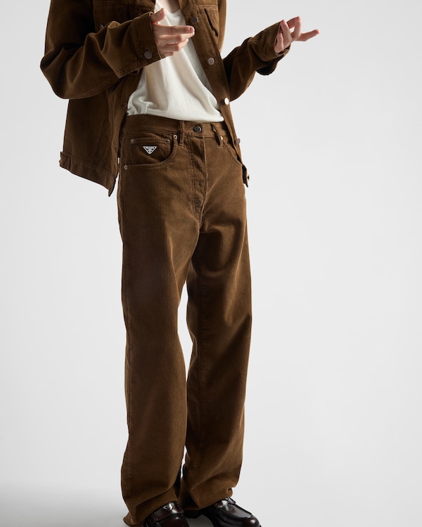 Corduroy blouson jacket - Caramel Corduroy blouson jacket - Caramel