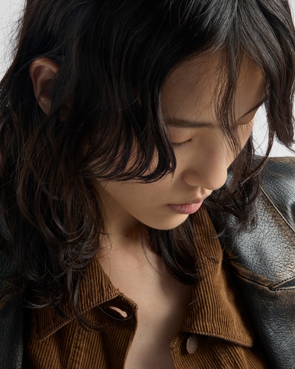 Corduroy blouson jacket - Caramel Corduroy blouson jacket - Caramel