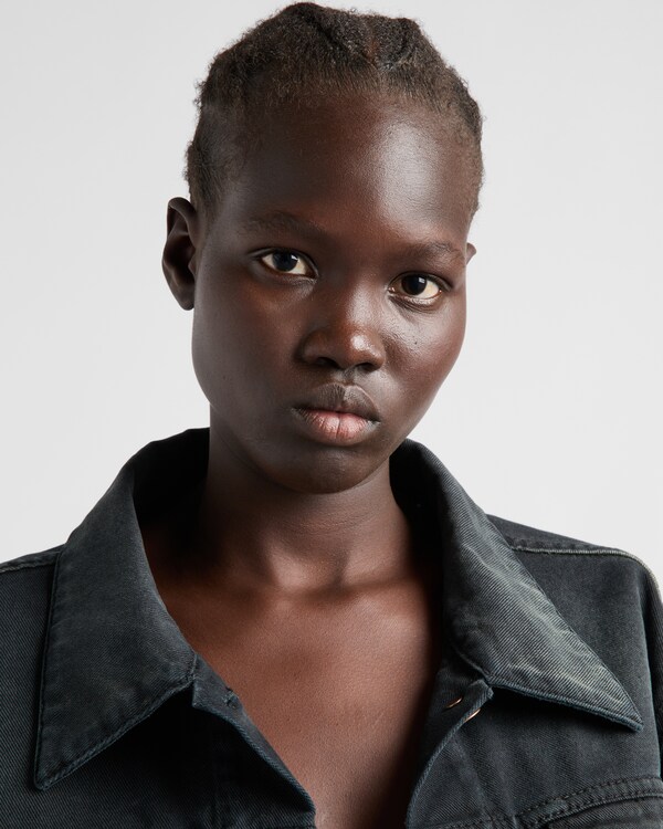 デニム ブルゾンジャケット デニム ブルゾンジャケット