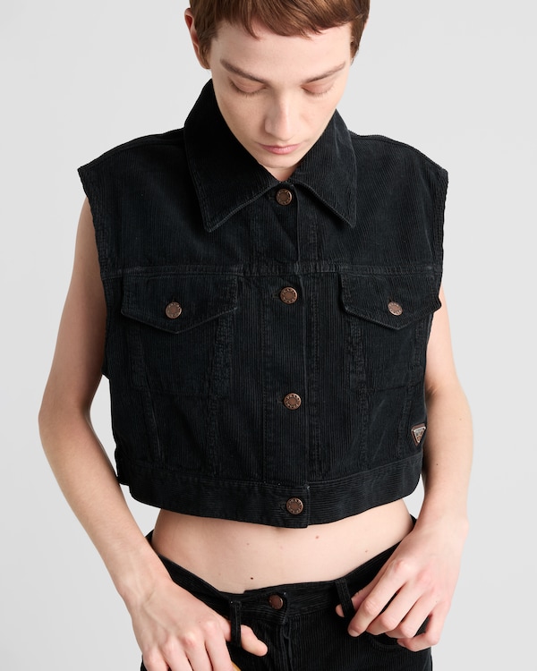 Corduroy vest Corduroy vest