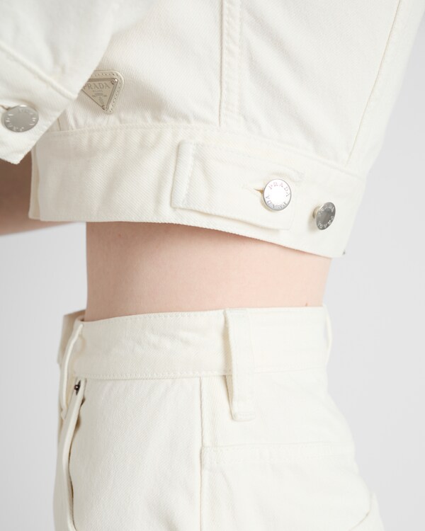 Cropped denim jacket Cropped denim jacket