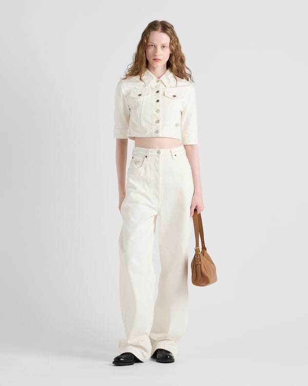 Cropped denim jacket Cropped denim jacket