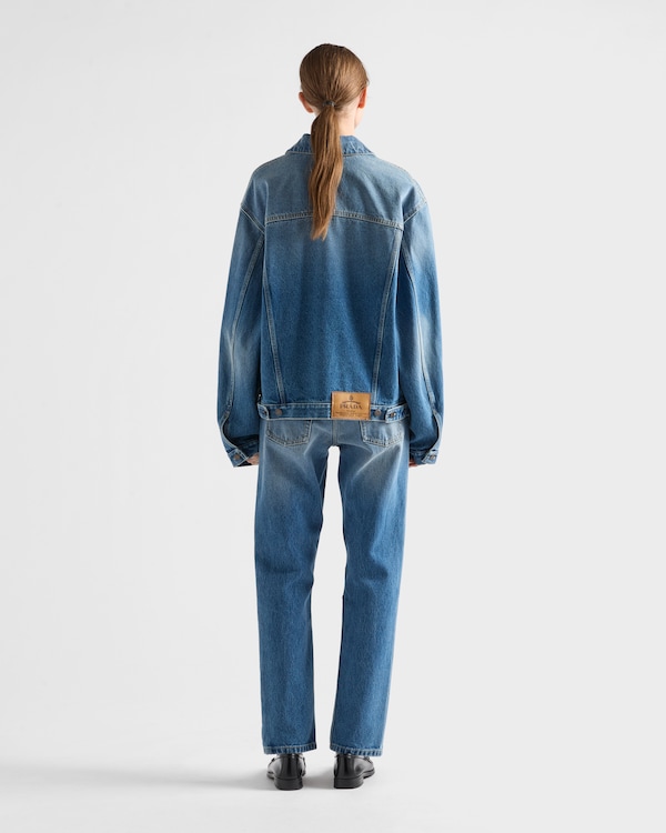 デニム ブルゾンジャケット デニム ブルゾンジャケット