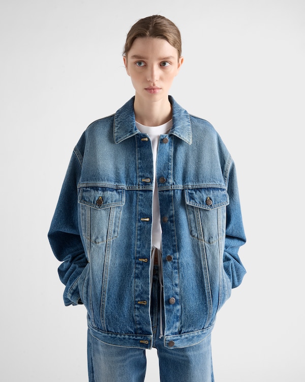 デニム ブルゾンジャケット デニム ブルゾンジャケット