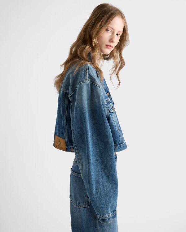 デニム ブルゾンジャケット デニム ブルゾンジャケット