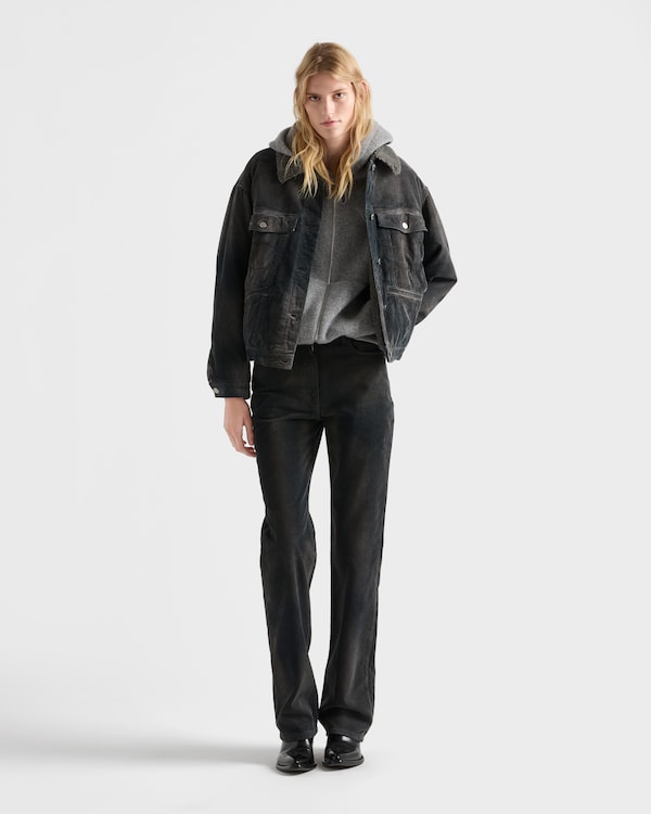 Corduroy blouson jacket Corduroy blouson jacket