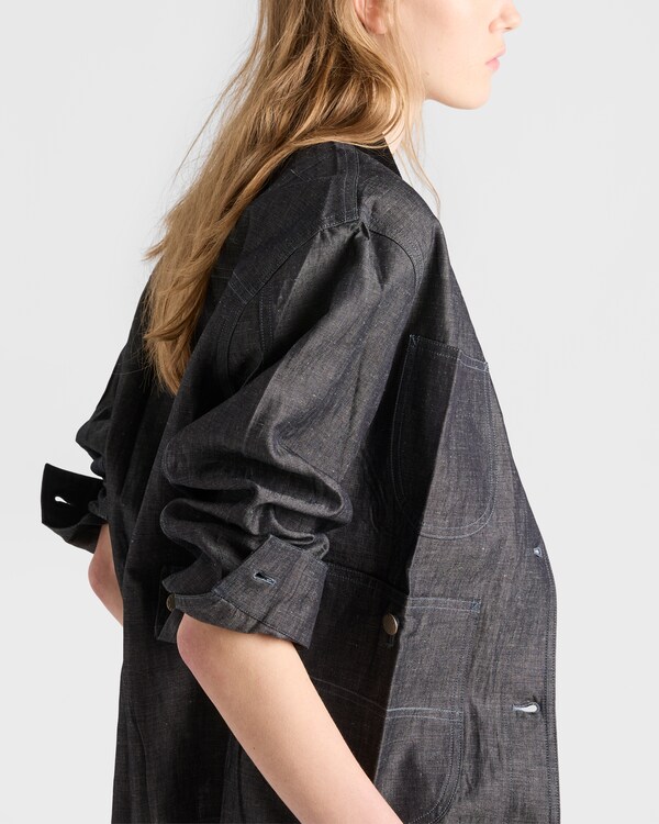 Chambray jacket - Navy Chambray jacket - Navy