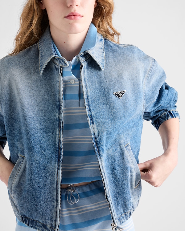 デニム ジャケット - ライトブルー デニム ジャケット - ライトブルー