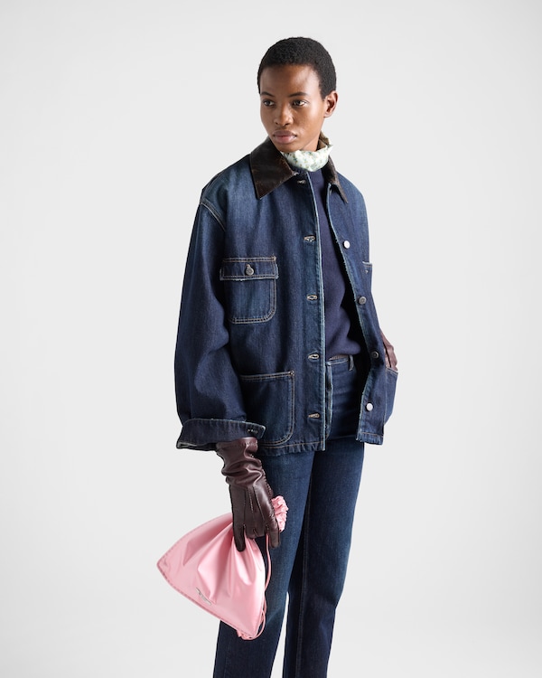 Denim trucker jacket - Navy Denim trucker jacket - Navy
