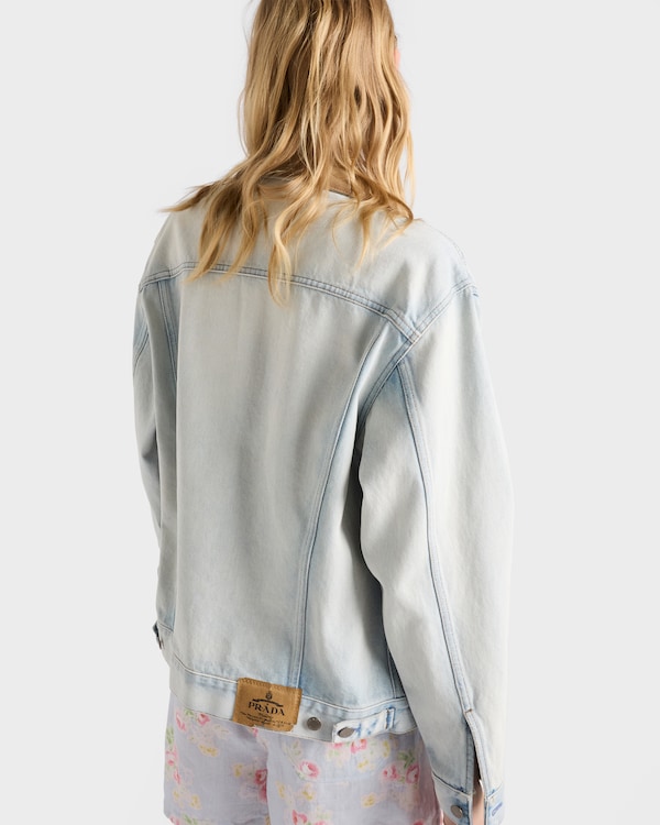 Blouson en denim - Bleu Clair Blouson en denim - Bleu Clair