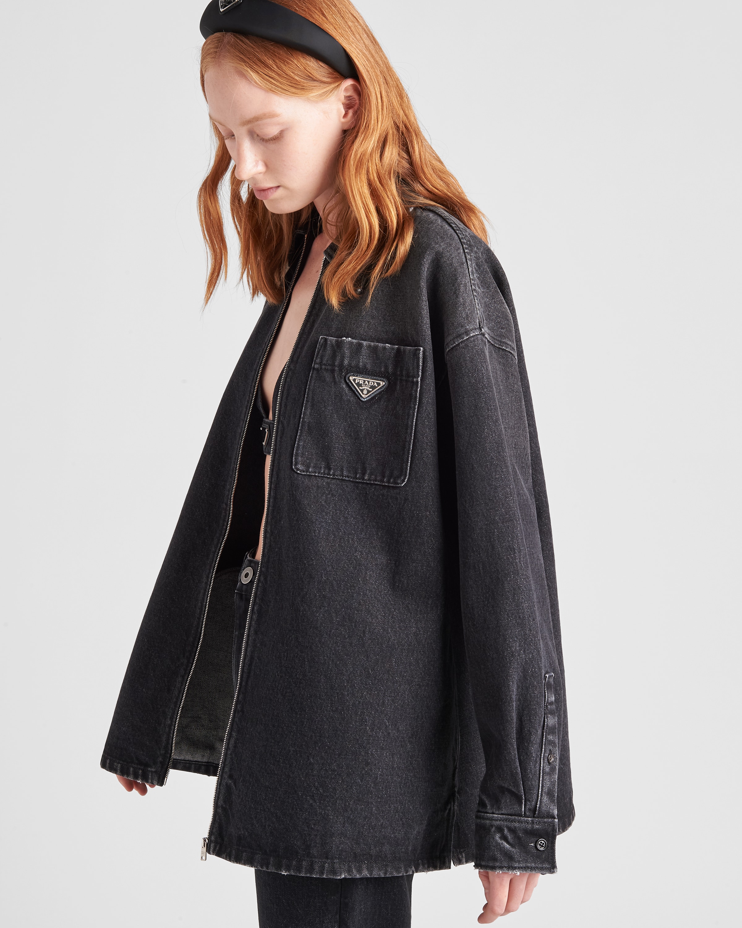Prada Denim shirt 4