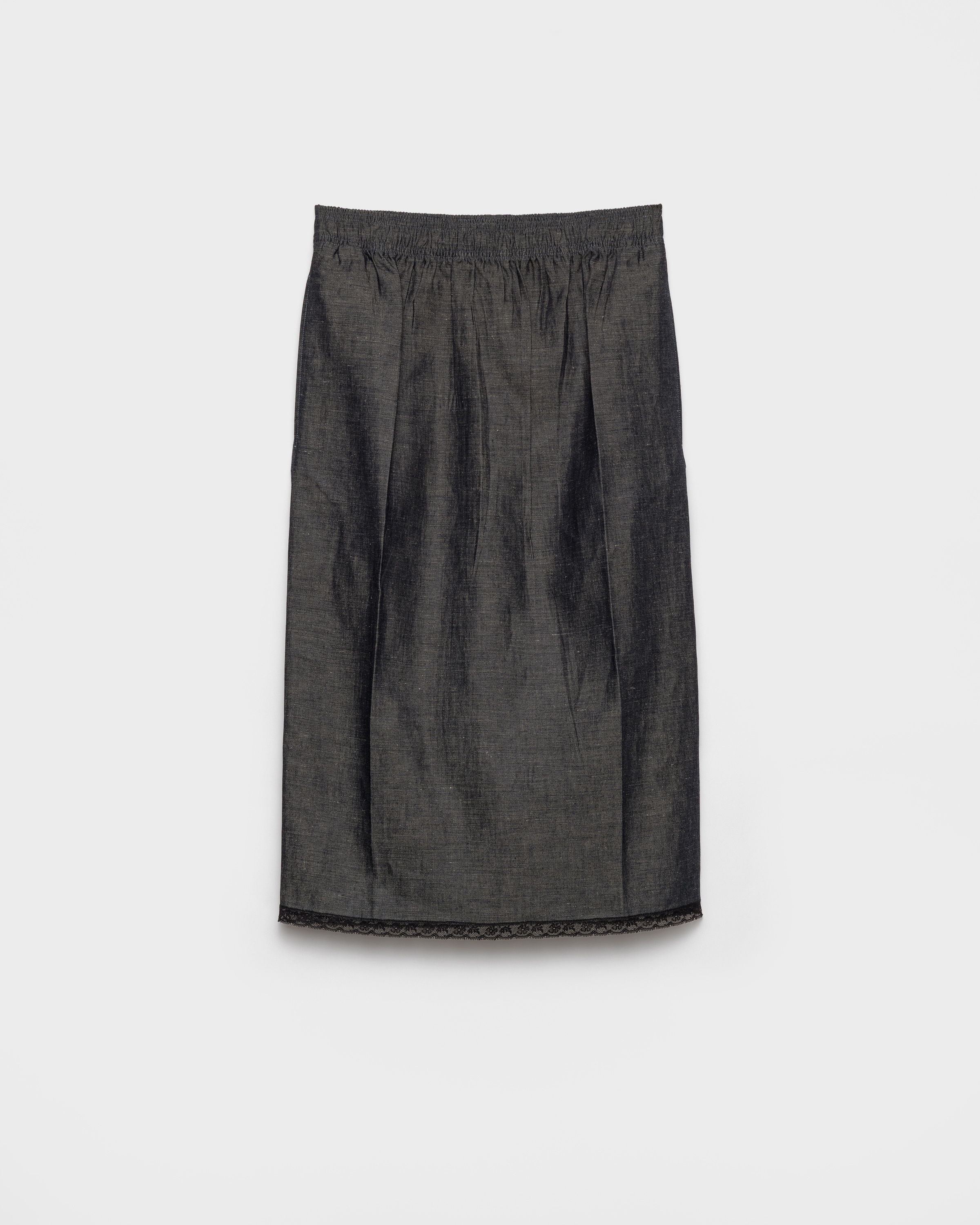 Chambray skirt