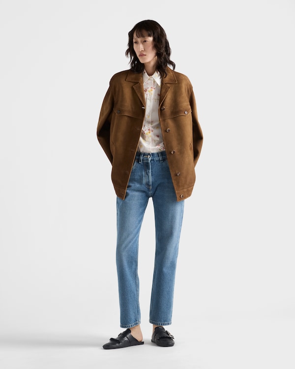 Straight-leg denim jeans Straight-leg denim jeans