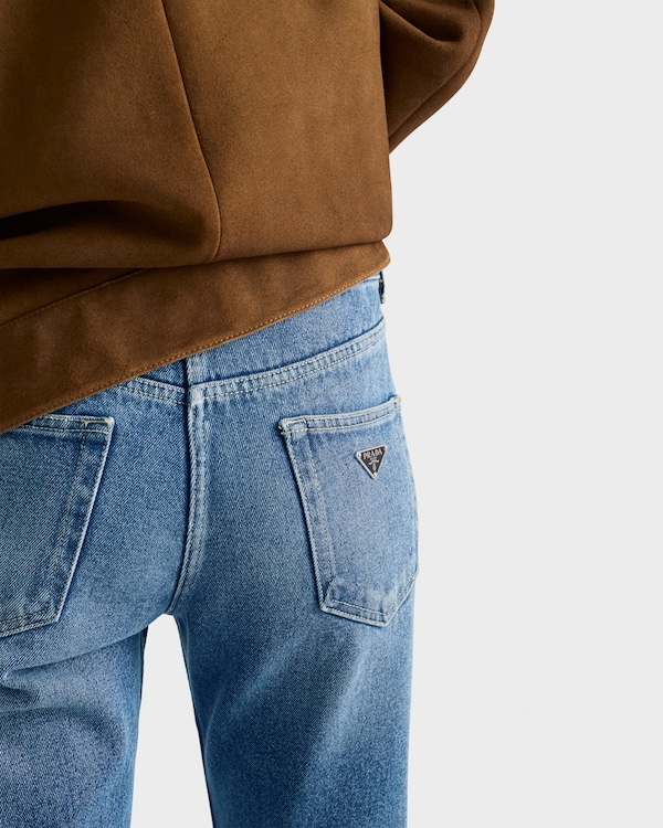 Straight-leg denim jeans Straight-leg denim jeans