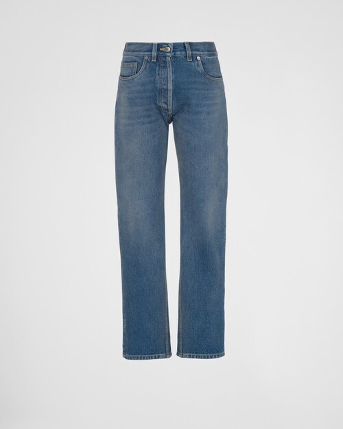 Prada Organic denim five-pocket trousers 1