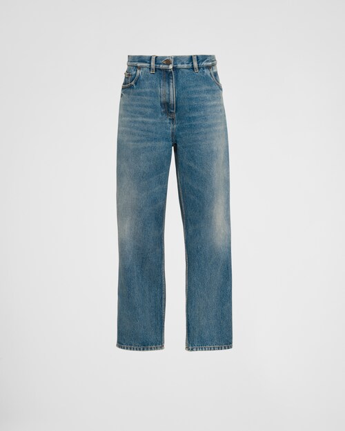 Prada Pantaloni cinque tasche in denim 1