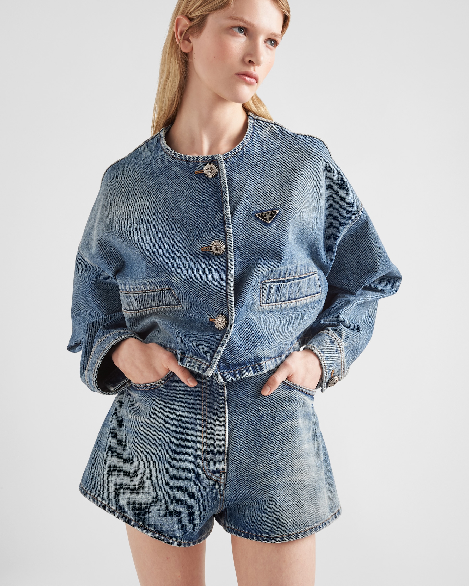 PRADA DENIM SHORTS STYLE 185 main image 1