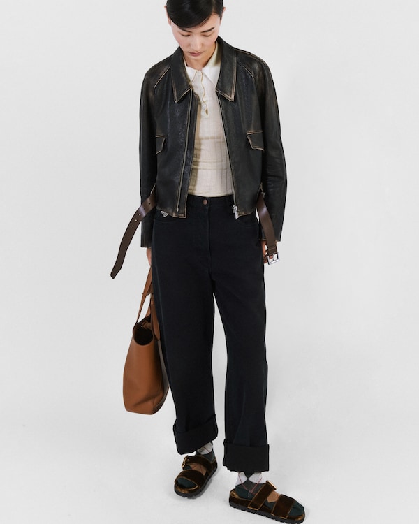 Barrel leg jeans - Black Barrel leg jeans - Black