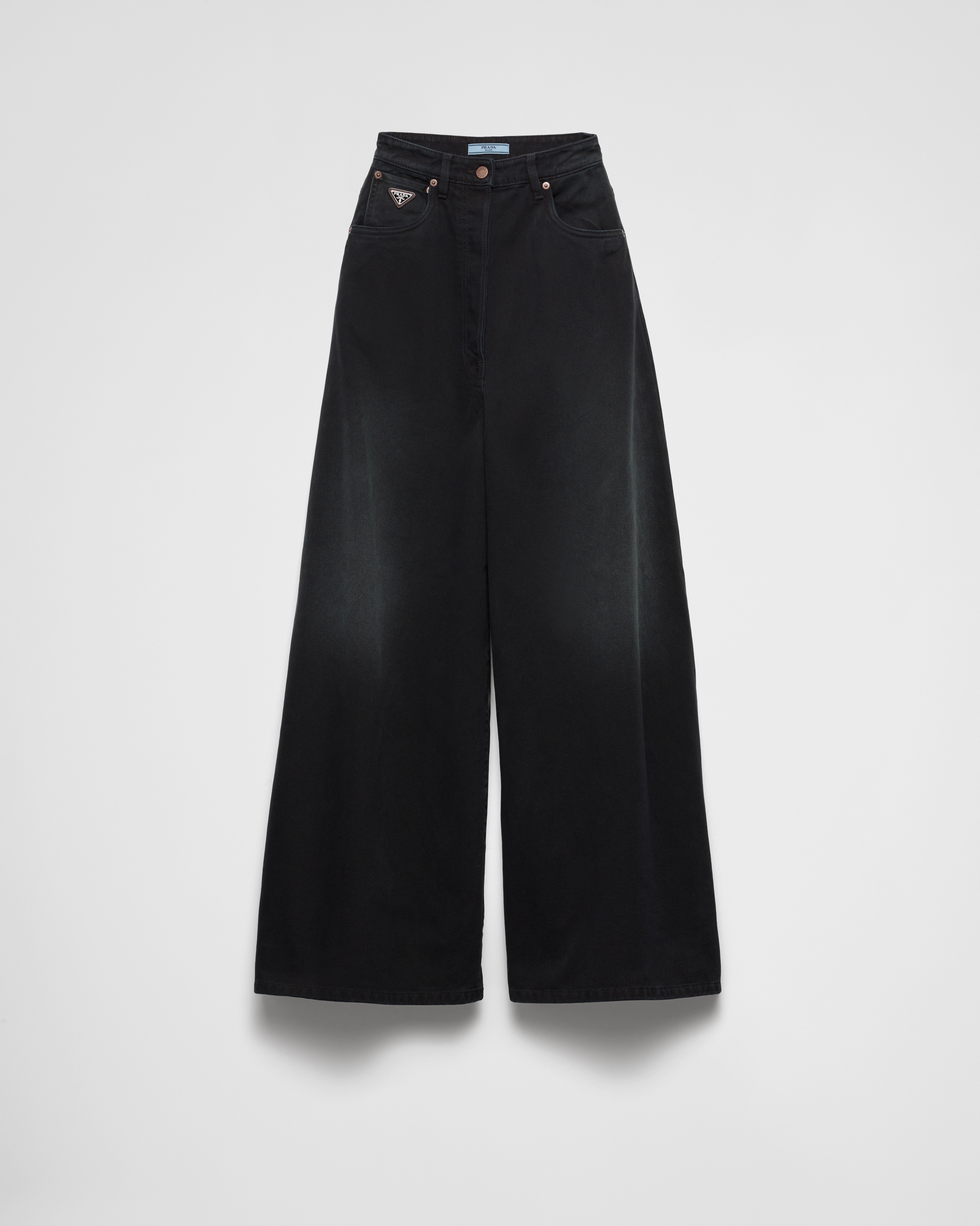 Prada Jeans Aus Schwarzem Denim In Schwarz