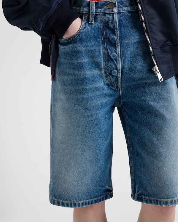 Denim Bermudas Denim Bermudas