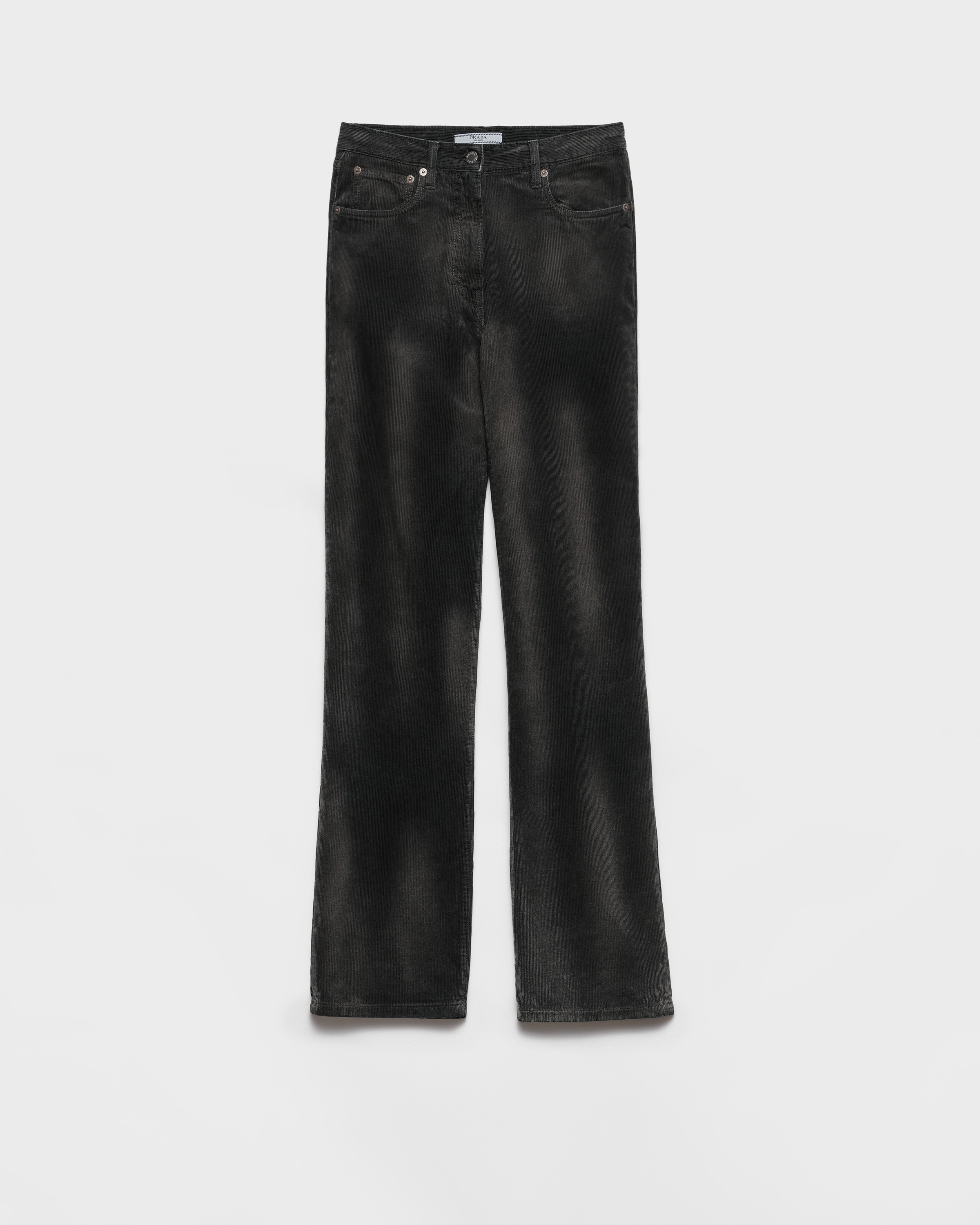 Corduroy five-pocket pants