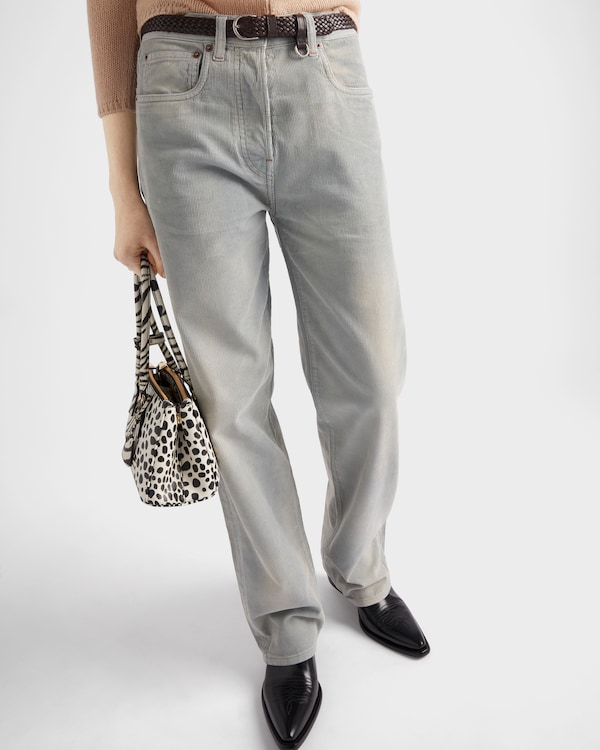 코듀로이 진 - 라이트 블루 코듀로이 진 - 라이트 블루