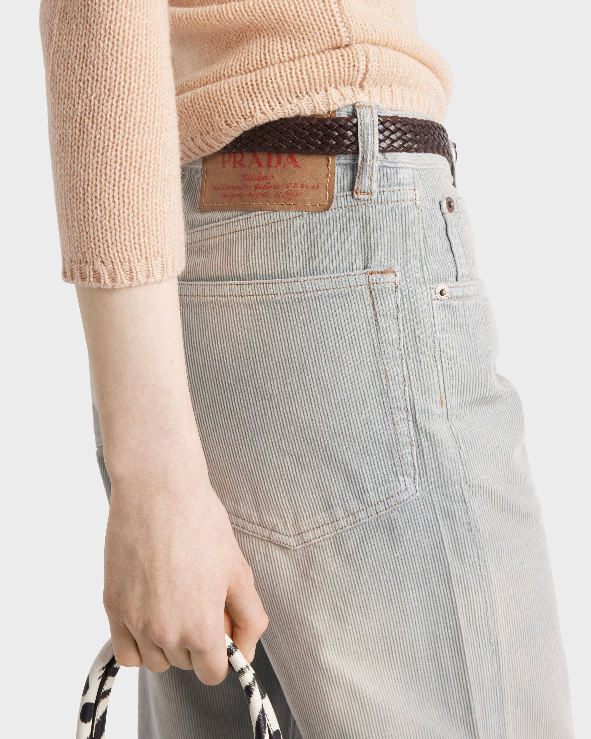 PRADA CORDUROY JEANS