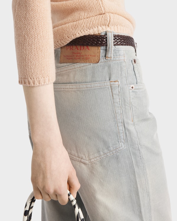 코듀로이 진 - 라이트 블루 코듀로이 진 - 라이트 블루