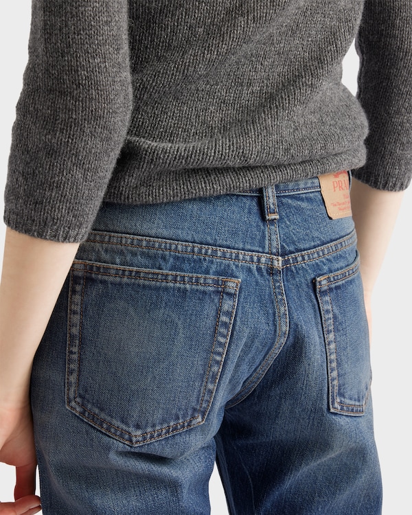 Slim-fit selvedge denim jeans - Navy Slim-fit selvedge denim jeans - Navy