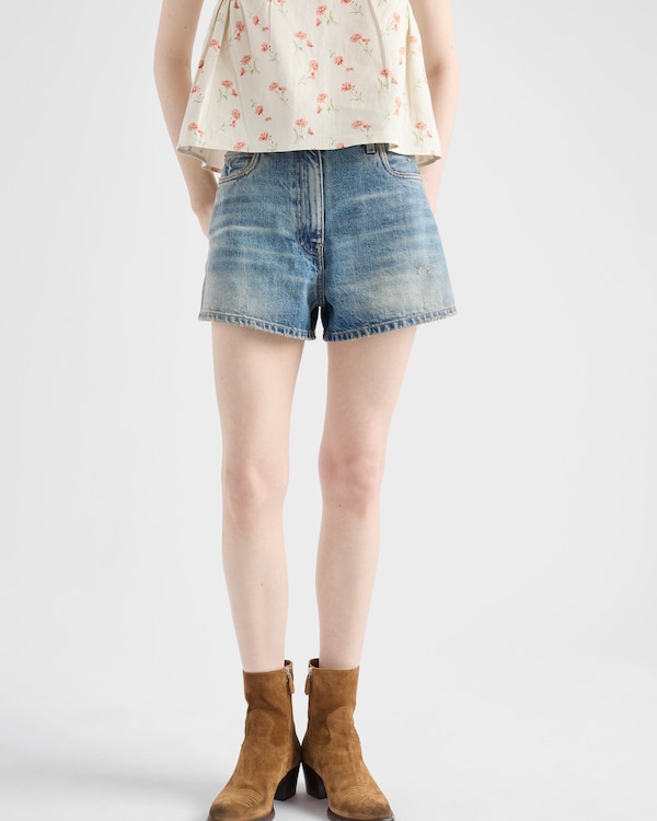 Denim shorts Denim shorts