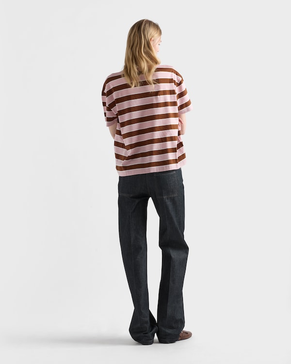 جينز من الدنيم خماسي الجيوب - أزرق جينز من الدنيم خماسي الجيوب - أزرق