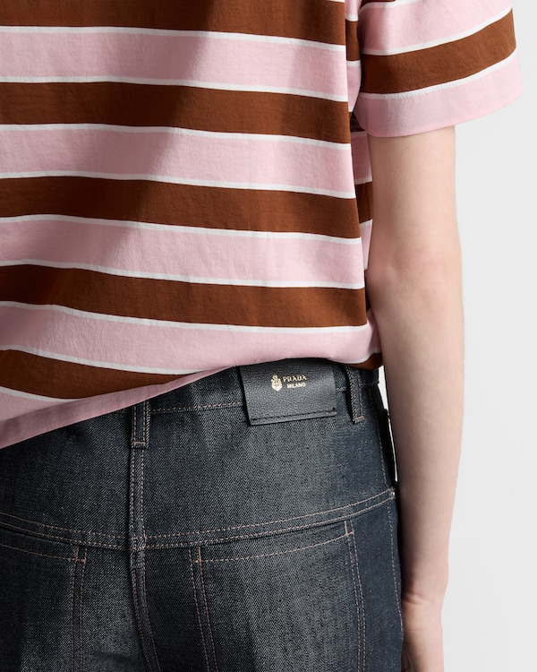 جينز من الدنيم خماسي الجيوب - أزرق جينز من الدنيم خماسي الجيوب - أزرق