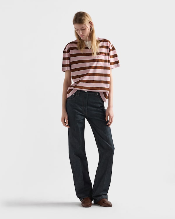 جينز من الدنيم خماسي الجيوب - أزرق جينز من الدنيم خماسي الجيوب - أزرق