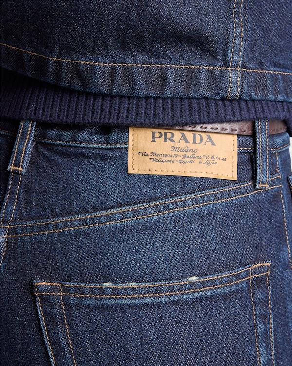 Five-pocket denim jeans - Navy Five-pocket denim jeans - Navy