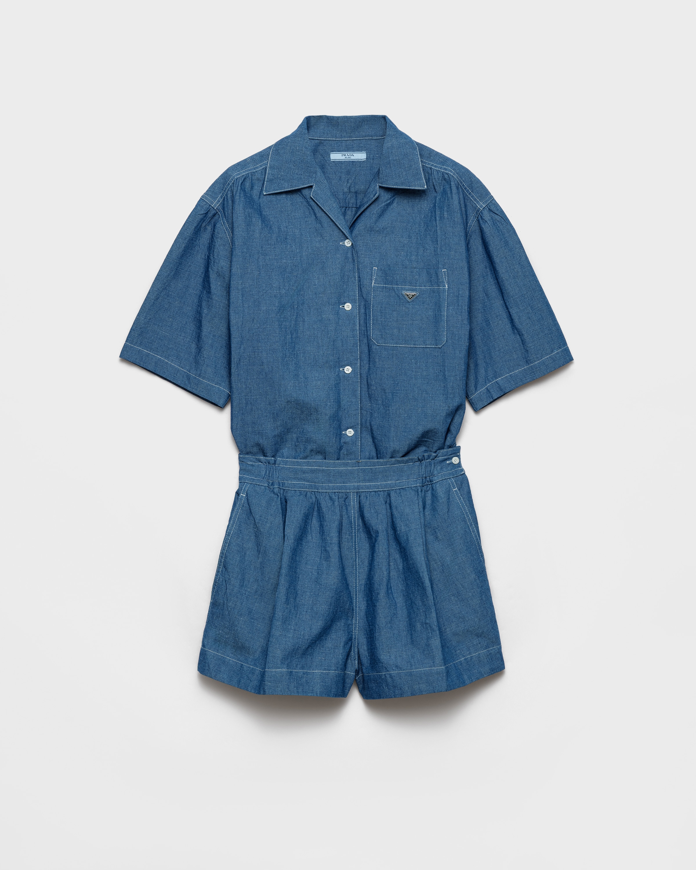 Chambray jumpsuit