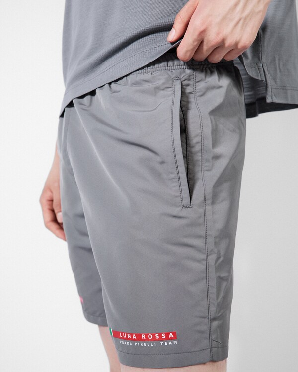 Luna Rossa Prada Pirelli technical fabric swim trunks - Grey Luna Rossa Prada Pirelli technical fabric swim trunks - Grey