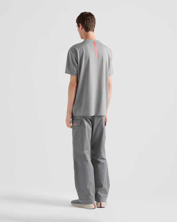 Luna Rossa Prada Pirelli wool jersey T-shirt - Grey Luna Rossa Prada Pirelli wool jersey T-shirt - Grey