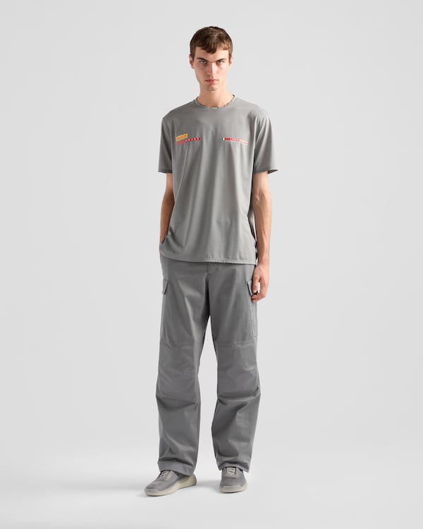 Luna Rossa Prada Pirelli wool jersey T-shirt - Grey Luna Rossa Prada Pirelli wool jersey T-shirt - Grey