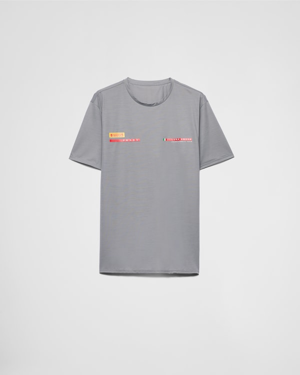 Luna Rossa Prada Pirelli wool jersey T-shirt - Grey Luna Rossa Prada Pirelli wool jersey T-shirt - Grey