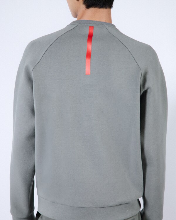 Luna Rossa Prada Pirelli technical cotton sweatshirt - Grey Luna Rossa Prada Pirelli technical cotton sweatshirt - Grey