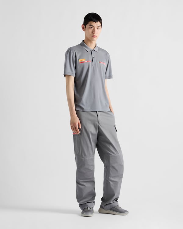 Luna Rossa Prada Pirelli stretch cotton pants - Grey Luna Rossa Prada Pirelli stretch cotton pants - Grey